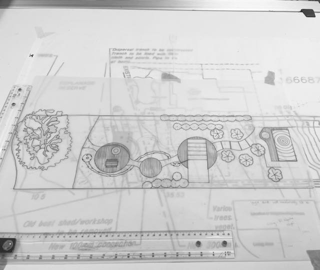 Garden and landscape design plans for a west auckland garden
